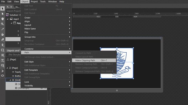 Making Clipping Path